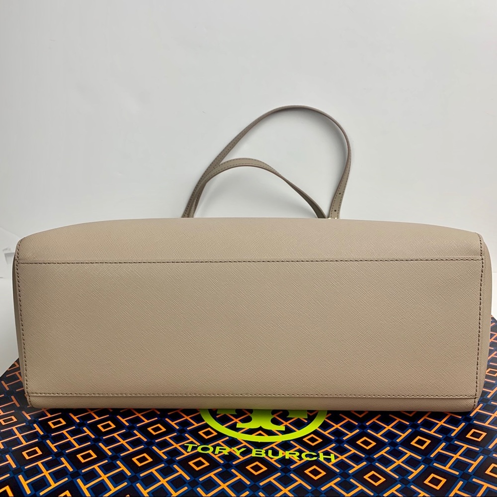 Tory Burch Leather Emerson Buckle Tote - Picture 5 of 8